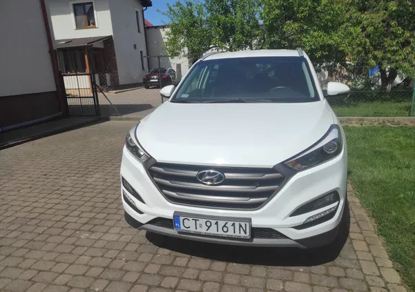 Hyundai Tucson cena 67500 przebieg: 122400, rok produkcji 2016 z Biała Piska małe 67